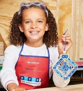 Lowe’s Spinning Snowflake DIY Kids Workshop Kit With Patch December 2024 NEW! - Picture 1 of 9