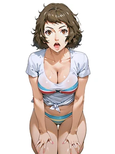 Persona 5 Kawakami Sadayo Waifu Sticker 6" Anime Car Decal Weatherproof - Picture 1 of 1