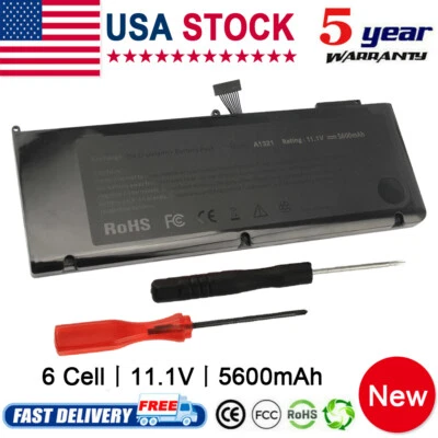 Batería de 6 celdas para Apple A1286 MacBook Pro15 A1321 3ICP5/81/77-2 11,1 V 020-6766-B Foto 1 de 4