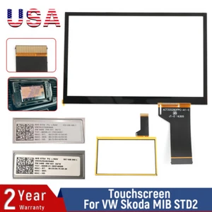 6.5 Inch Touch Screen Digitizer Glass Replacement For VW Skoda 680 682 MIB STD2 - Picture 1 of 9