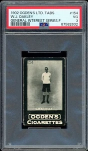 1902 WILLIAM OAKLEY OGDEN'S LTD. TABS GENERAL INTEREST SERIES F #154 (PSA 3) - Picture 1 of 2