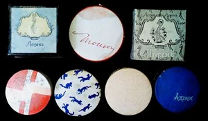 ✨RARE VINTAGE LOT✨ 1930s -- 1940s ✨ Seven Powdre (Powder) Boxes ✨New ✨ Sealed L3 - Picture 1 of 4