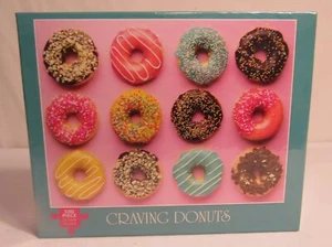 Rompecabezas Craving Donuts 500 piezas, acabado 24" x 18", caja nueva/sellada - Imagen 1 de 3