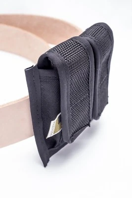OUTBAGS USA S&W Bodyguard 380 | Premium Double Magazine Pouch. Belt Mount Only. MADE IN USA