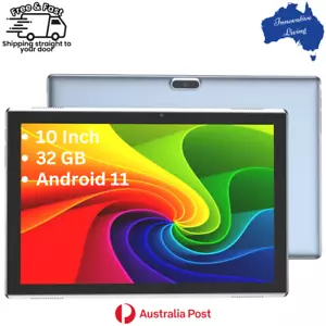 Tablet 10 Inch Android 11 Tablets, 32GB ROM 512GB Expand,6000mah Battery (Blue) - Picture 1 of 9