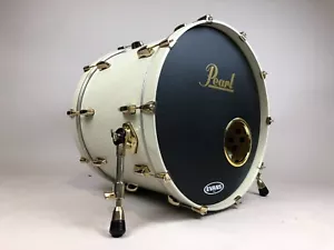 Centralka Pearl Masters Custom MMX 22"x16" Opal White - Gold HARDWARE - Picture 1 of 24
