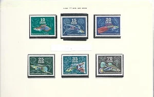Alemania DDR Fauna Peces Serie del año 1976 (GC-181) - Imagen 1 de 1