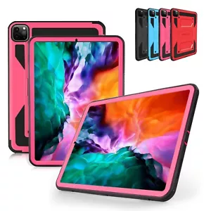 For iPad Pro 11 / iPad Pro 12.9 2022 Kids Friendly Case Shockproof Hard Stand - Picture 1 of 25