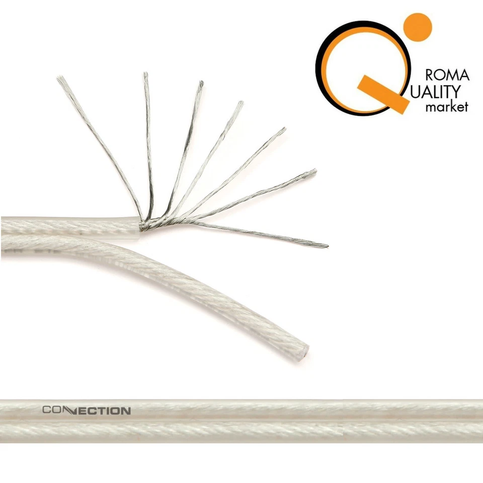 Audsion Connection Silver SL 212 Cavo Altoparlanti Casse 12 AWG al Metro SL212 - Immagine 1 di 1