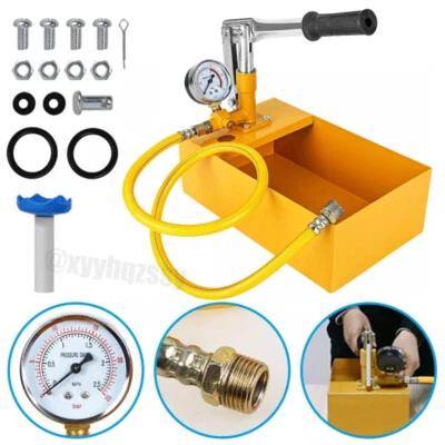 Befüllpumpe 25bar Handpumpe Prüfpumpe Testpumpe Wasser Heizung Pumpe Solar - Bild 1 von 4