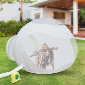 Inflatable Camping Tent Bubble House Dome Aircraft Bubble Tent Outdoor Party 3m - Picture 1 of 40