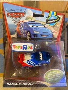 Disney Pixar Cars Metallizzato Raoul Caroule TRU Mattel Scala 1.55 Nuovo con scatola - Foto 1 di 1
