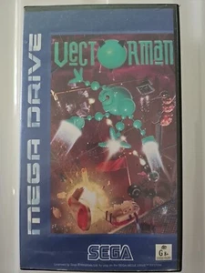 Vectorman Sega Mega Drive PAL Vector Man MD MegaDrive No Manual - Free Fast Post - Picture 1 of 4