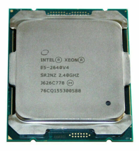 Lote de 4 procesadores CPU Intel Xeon E5-2640v4 2,40 GHz diez-10 núcleos SR2NZ Foto 1 de 1