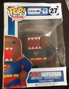 FUNKO DOMO SUPERMAN POP HEROES VINYL DC COMICS #27 UNOPENED NICE