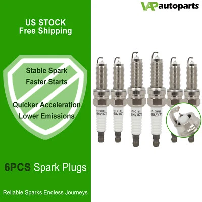 6x bujías de iridio y platino para Acura RDX 2013-2018 3,5 L V6 Foto 1 de 4