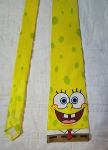 Vintage 2003 Nickelodeon SpongeBob SquarePants Neck Tie – Novelty Cartoon Tie - Picture 1 of 5