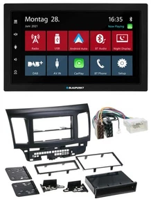Blaupunkt MP3 Bluetooth DAB 2DIN USB Autoradio für Mitsubishi EVO Lancer ab 08 - Bild 1 von 9