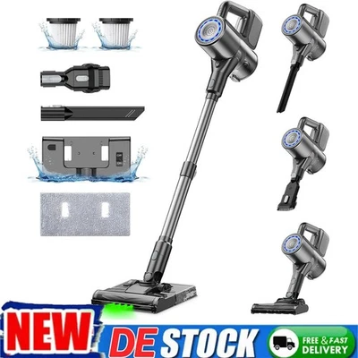 Akku Staubsauger beutellos 2in1 mit Wischfunktion Akkusauger LED 40KPa 500W - Bild 1 von 4