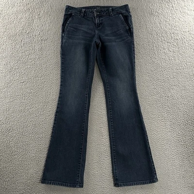 Pantalones de mezclilla elásticos de mezcla de algodón Simply Vera Wang para mujer azules talla 4 Foto 1 de 4