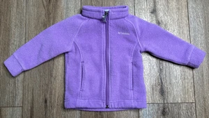 Columbia Giacca Bambino Viola 6-12 Mesi Pile - Foto 1 di 5