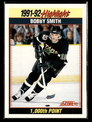 1992-93 Score Bobby Smith #446 - Image 1 of 2