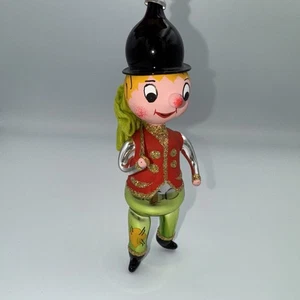 Vintage De Carlini HOBO Glas mundgeblasen Weihnachtsschmuck 6 Zoll - Bild 1 von 10