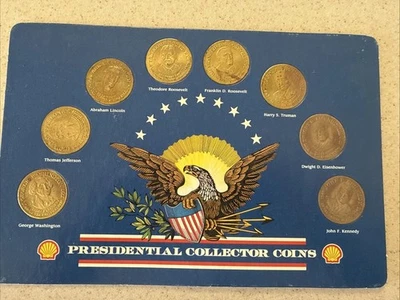 Shell Presidential Collector Coins - Image 1 of 2