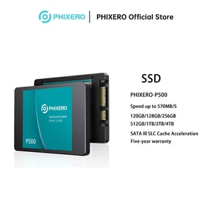 SSD SATA PHIXERO 128 GB 3D NAND SSD interno 2,5 pulgadas SATA III hasta 550 MB/s - Imagen 1 de 11