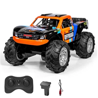 1/14 RC Off Road Stunt Vehicle 4WD Amphibious Waterproof Pickup Climbing Car RTR - Image 1 of 4