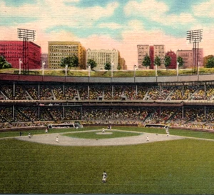 NY Giants Baseball Stadium Polo Grounds New York City Postcard Ball Park - Picture 1 of 3