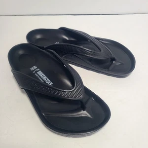 Birkenstock Eva W 9 M 7 EU 40 Honolulu Thong Flip Flop Sandals Black - Picture 1 of 8