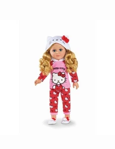 My Life As HELLO KITTY 18" Poseable Doll BLONDE HAIR NEW Pajamas Slippers & More - Picture 1 of 10