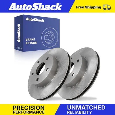 Front Brake Rotors Pair for 1999-2004 Jeep Grand Cherokee 4.0L 4.7L V8 Foto 1 de 4