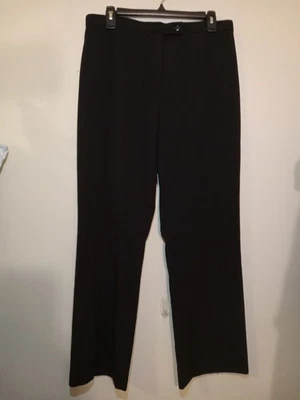 East 5th Womens Dress Pants Black Secretly Slender Straight Zip Petite Size 14P - Image 1 of 4