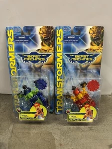 Mol Deployers Beast Machines Transformers Red & Blue Variants  MOC New Sealed - Picture 1 of 9