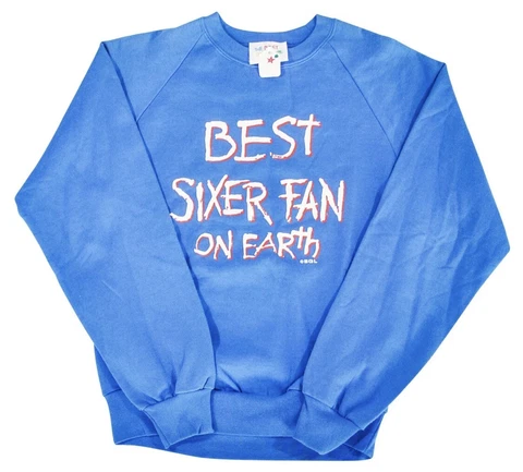 Vintage Philadelphia 76ers 1984 Sweatshirt Size Small Cover