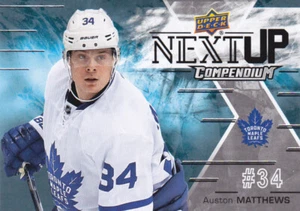 17/18 COMPENDIUM..AUSTON MATTHEWS..NEXT UP ACHIEVEMENTS..# NU-SP..MAPLE LEAFS - Picture 1 of 1