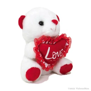 Bear Love Heart - 7" Stuffed Animal Toy, Valentine's Day Gift or any Occasion - Picture 1 of 3