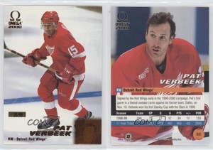 1999-00 Pacific Omega Copper /99 Pat Verbeek #86