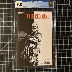 🔑🔥THE RECOUNT #1 CGC 9.8 Silverbax Scarface 1:10 Variant🔥🔑 - Picture 1 of 12