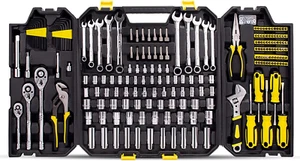 1# Profesional Juego de Herramientas para Reparacion Mecanica con Caja 303Piezas - Picture 1 of 12