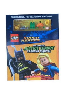 NEW Lego Super Heroes The Official Justice League Training Manual & Mini Figure - Picture 1 of 4
