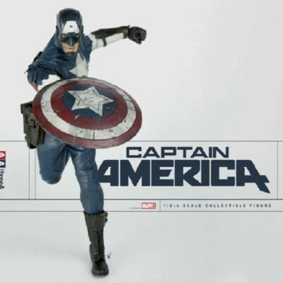 En stock Figura Coleccionable ThreeA 3A 1/6 Marvel Capitán América Totalmente Nueva  Foto 1 de 4