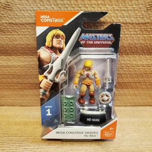 Mega Construx Masters of the Universe Series 1 He-Man Figure 2017 MOTU Heman - Picture 1 of 1