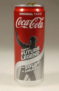 PRL) COCA COLA LATTINA 330 ML FUTURE LEGEND SEOUL ANNALISA TIN COKE COLLECTION - Foto 1 di 5