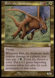 MTG Magic Karten 1x Rith, The Awakener Invasion Moderate Play, Englisch - Bild 1 von 1
