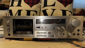 SONY TC-K71 CASSETTE DECK 3-HEAD SENDUST & FERRITE HEAD SERVICED BELTS Fast Ship - Picture 1 of 13