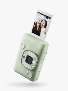 Fujifilm Instax Mini LiPlay Hybrid Instant Camera 2.7" LCD Screen - Matcha Green - Photo 1/8