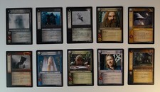 Lord Of The Rings TCG CCG - 10 Rare Card Bundle - Lightly Played - Decipher
